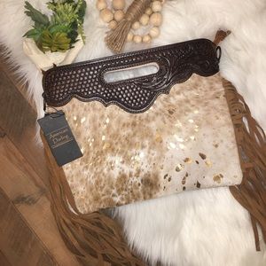 American Darling Cowgirl Fringe Purse